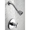 Kingston Brass Shower Faucet, 2, Wall Mount, Polished Chrome KB8691DXSO - alternate 4